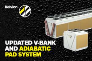 Neue V-Bank Kühler mit verbessertem adiabatischen PAD-System