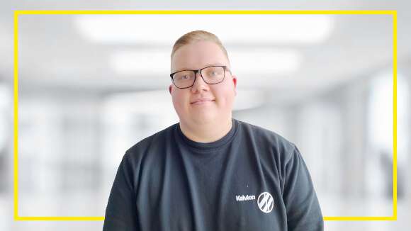Joshua Rösinger,
Auszubildender zur Fachkraft für Lagerlogistik