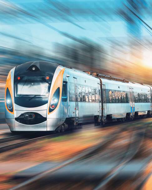 Purpose-built cooling system for high-speed electric trains