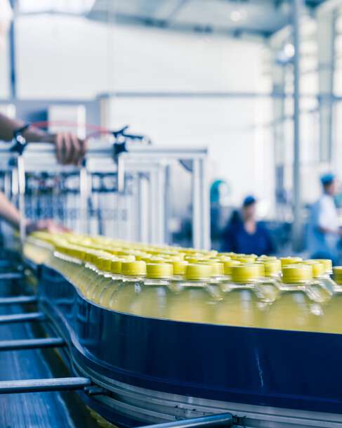 Bottled water plant in UK